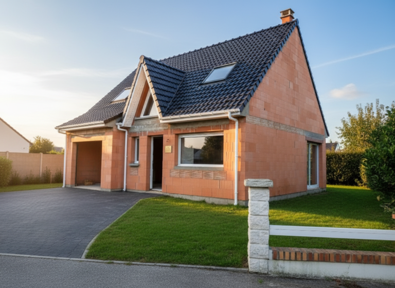 Suivi de chantier organisé pour maison familiale à Saint-Omer