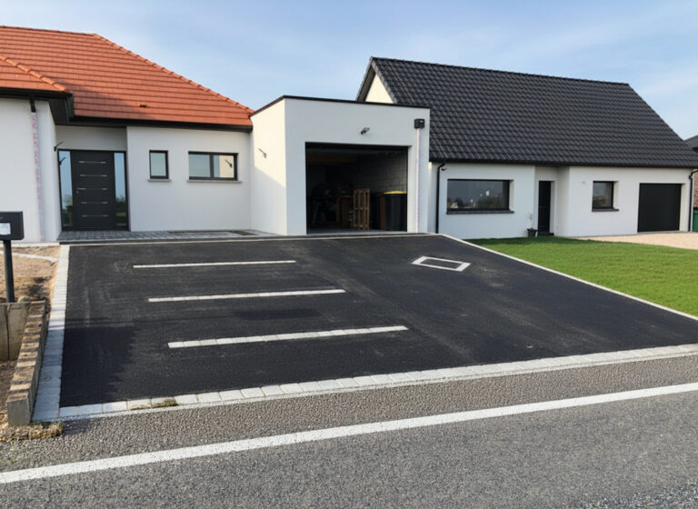 Maison traditionnelle neuve avec architecture moderne dans le Nord