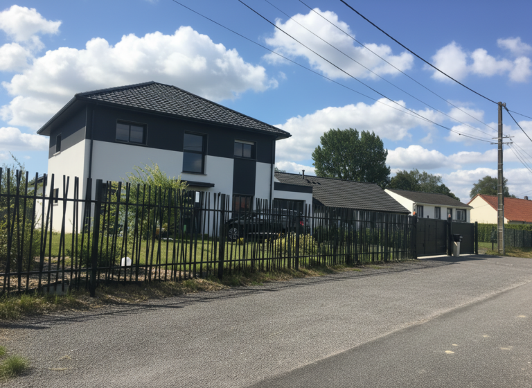 Réalisation d’une maison traditionnelle avec façade contemporaine dans le Nord