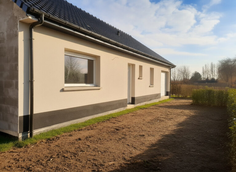 Construction d’une maison individuelle de plain-pied à Saint-Omer