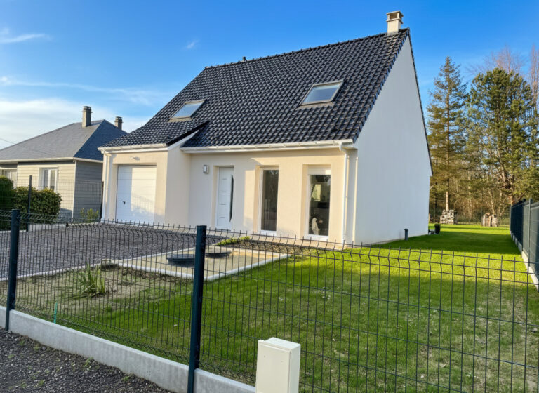 Construction d’une maison individuelle traditionnelle à Saint-Omer